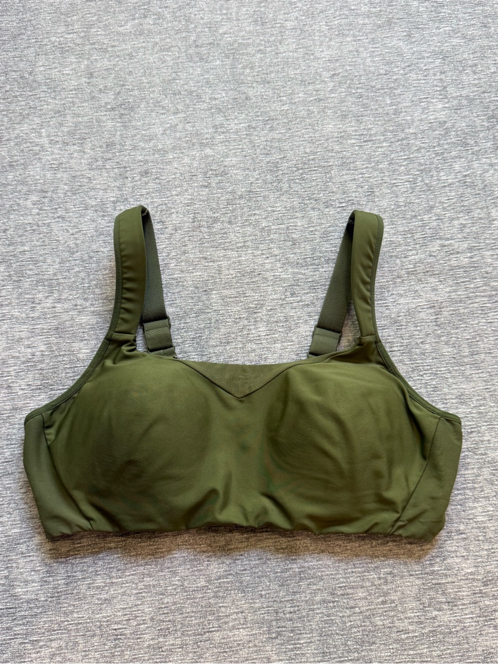 Knix Olive Green Wireless Support Bra